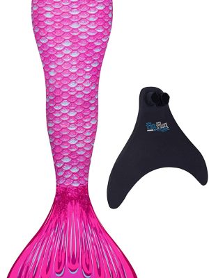 Cauda Sereia Luxo Infantil Rosa
