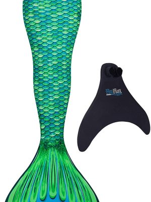 Cauda Sereia Luxo Infantil Verde