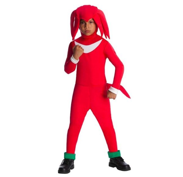 Fantasia Infantil Sonic Geração Knuckles Echidna Luxo Fantasia Infantil Sonic Geração Knuckles Echidna Luxo