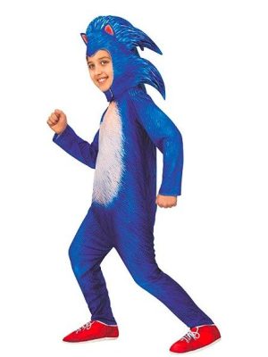 Fantasia Infantil Sonic the Hedgehog Clássica Nova Fantasia Infantil Sonic the Hedgehog Clássica Nova
