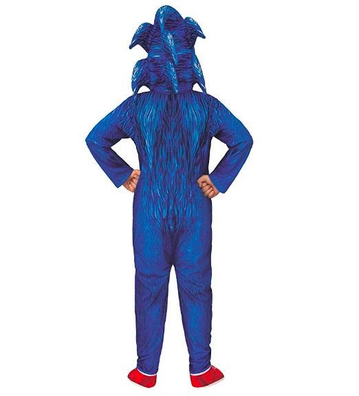 Fantasia Infantil Sonic the Hedgehog Clássica Nova