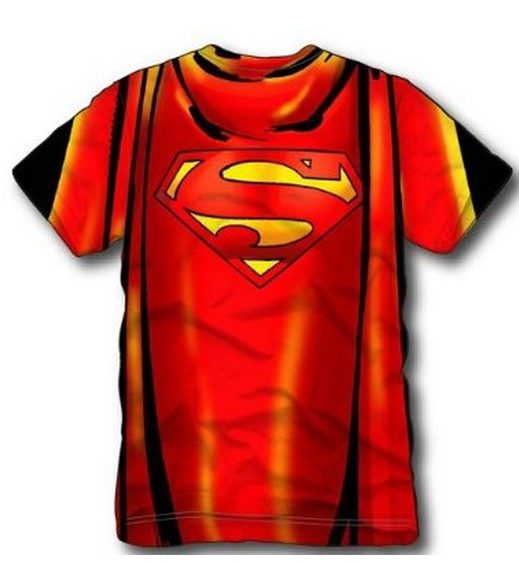 Camiseta do Super Homem Infantil Camiseta do Super Homem Infantil
