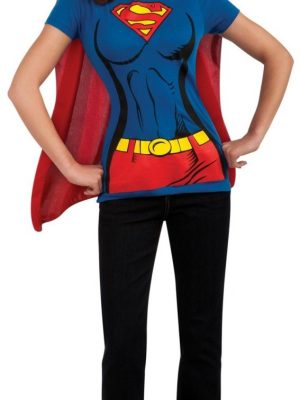 Camiseta Adulto da Super Girl Super Garota
