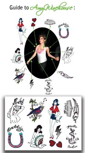 Tatuagem Amy Winehouse Tatuagem Amy Winehouse