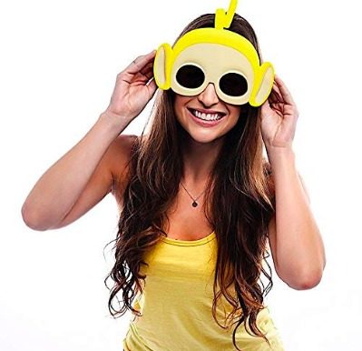 Óculos do Teletubbies Laa Laa Óculos do Teletubbies Laa Laa