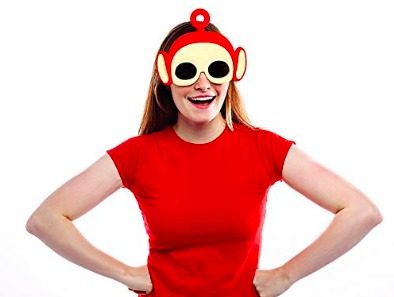 Óculos do Teletubbies Po Óculos do Teletubbies Po