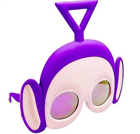 Óculos do Teletubbies Tinky Winky Óculos do Teletubbies Tinky Winky