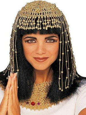 Enfeite de Cabeça Cleopatra Clássico Egípcio