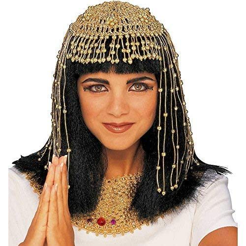 Enfeite de Cabeça Cleopatra Clássico Egípcio Enfeite de Cabeça Cleopatra Clássico Egípcio