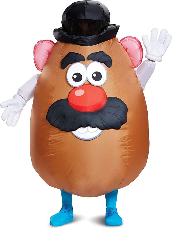 Fantasia Inflável Sr. Cabeça de Batata Mr. Potato Head Adulto Fantasia Inflável Sr. Cabeça de Batata Mr. Potato Head Adulto