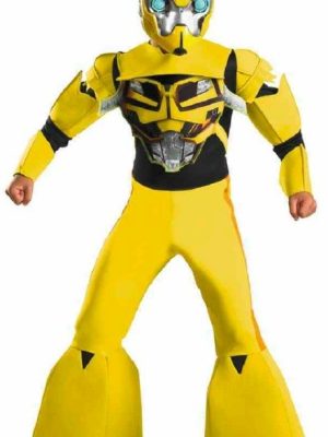 Fantasia Infantil Transformers Animado Bumblebee Super Luxo