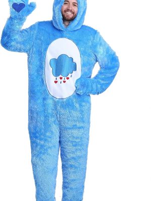 Fantasia Ursinho Carinhoso Azul Adulto Luxo Fantasia Ursinho Carinhoso Azul Adulto Luxo