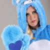 Fantasia Ursinho Carinhoso Azul Adulto Luxo