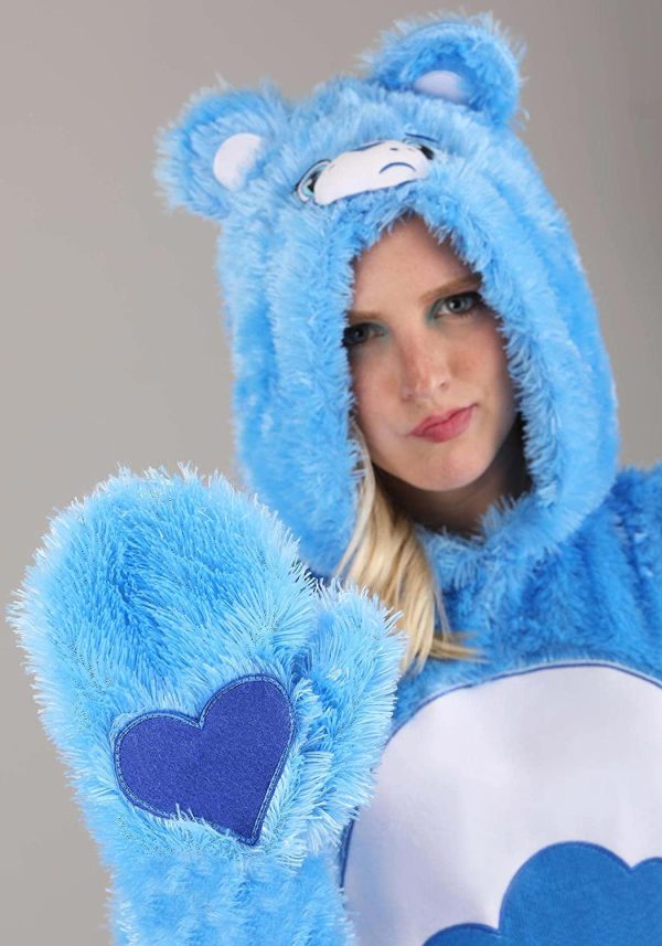 Fantasia Ursinho Carinhoso Azul Adulto Luxo Fantasia Ursinho Carinhoso Azul Adulto Luxo