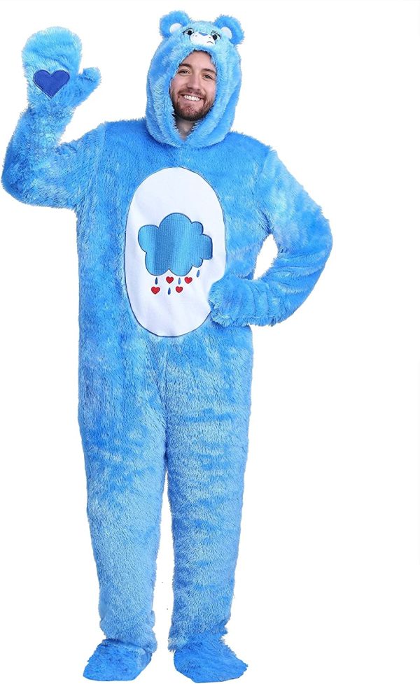 Fantasia Ursinho Carinhoso Azul Adulto Luxo Fantasia Ursinho Carinhoso Azul Adulto Luxo