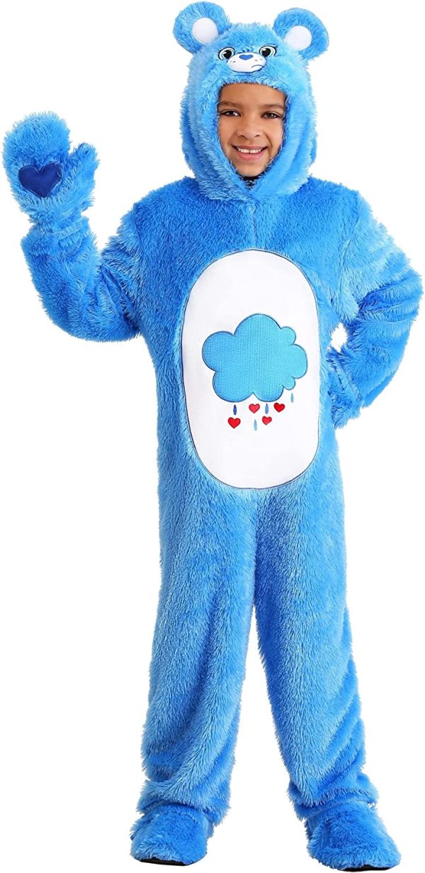 Fantasia Ursinho Carinhoso Azul Infantil Luxo