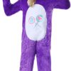 Fantasia Ursinho Carinhoso Lilás Infantil Luxo