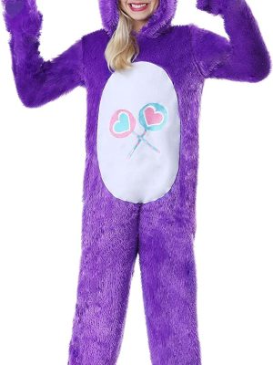 Fantasia Ursinho Carinhoso Lilás Infantil Luxo Fantasia Ursinho Carinhoso Lilás Infantil Luxo