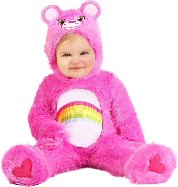 Fantasia Ursinho Carinhoso Rosa Bebê Fantasia Ursinho Carinhoso Rosa Bebê