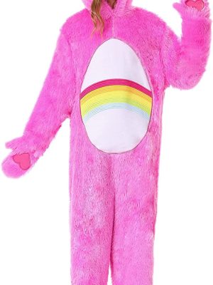 Fantasia Ursinho Carinhoso Rosa Infantil Luxo Fantasia Ursinho Carinhoso Rosa Infantil Luxo