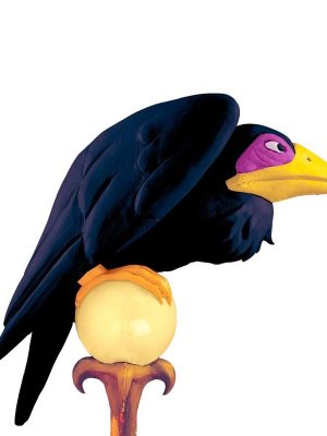Pássaro Corvo Preto da Bruxa Malévola Bela Adormecida Pássaro Corvo Preto da Bruxa Malévola Bela Adormecida