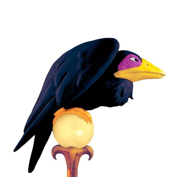 Pássaro Corvo Preto da Bruxa Malévola Bela Adormecida Pássaro Corvo Preto da Bruxa Malévola Bela Adormecida