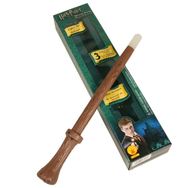 Varinha Harry Potter Luxo com Luz e sons Varinha Harry Potter Luxo com Luz e sons